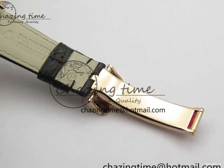 1229 Cellini 50535 Moonphase RG GMF Best Edition White Dial on Brown Leather Strap A Lightweight 2634